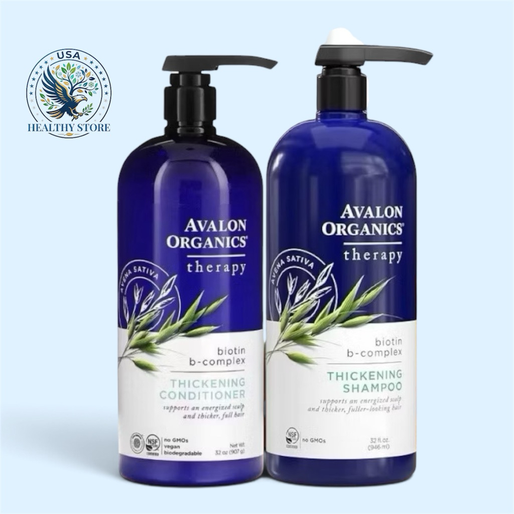 Dầu gội Tăng Độ Dày Tóc Biotin B-Complex AVALON ORGANICS - 946ml