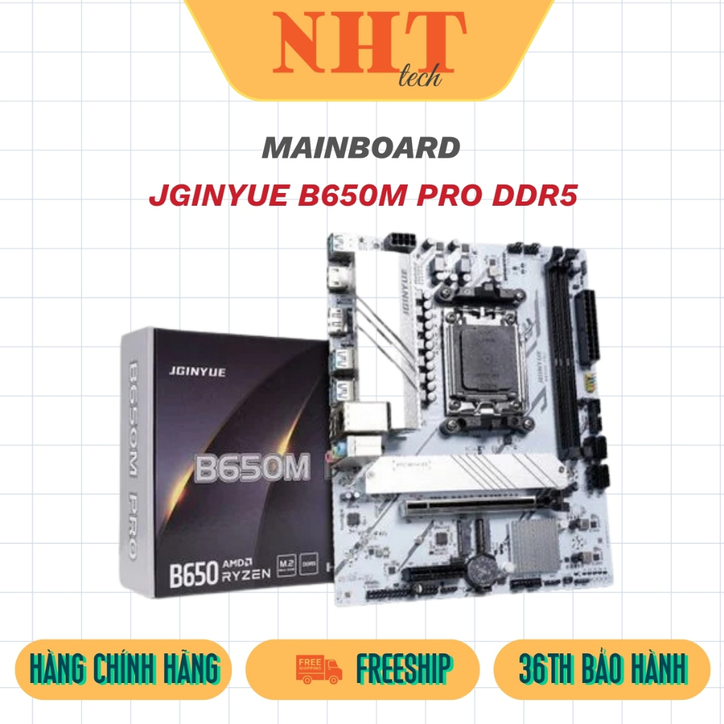 MAINBOARD JGINYUE B650M PRO DDR5