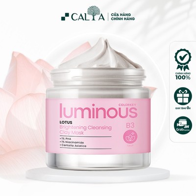 [MẪU MỚI] Mặt Nạ Bùn COLORKEY LUMINOUS Làm Sạch Sâu, Trẻ Hóa, Cấp Ẩm Và Làm Mềm Da 60g