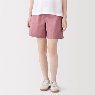 [26AW] MUJI Quần Short Nữ Vải Broadcloth