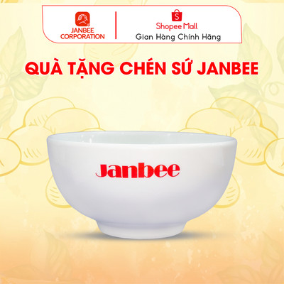 [Hàng Tặng Không Bán] Quà Tặng khi mua dầu đậu nành Janbee - Quà tặng 1 chén sứ Janbee
