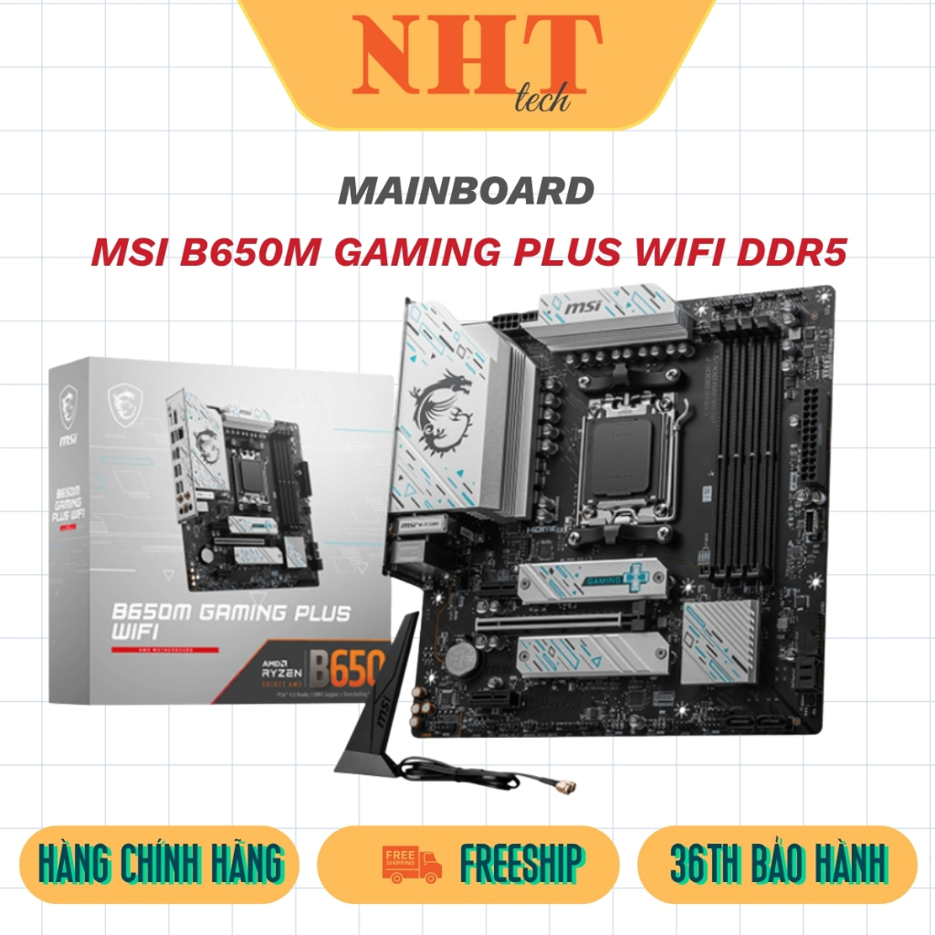 MAINBOARD MSI B650M GAMING PLUS WIFI DDR5