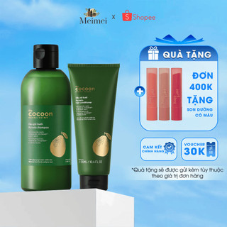 [Phân phối chính hãng] Bộ Đôi Dầu Gội Và Dầu Xả Bưởi Cocoon 310ml