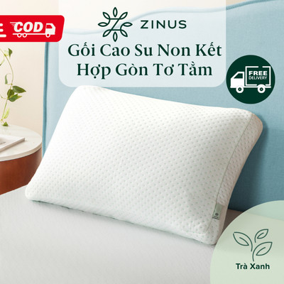 Gối Cao Su Non Kết Hợp Gòn Tơ Tằm - Dual Side Memory Foam Pillow