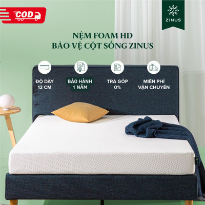 Nệm HD Foam 12cm Zinus - 5in Foam Mattress Extra