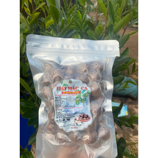 Hạt Macca  Đăk Lăk sấy nứt vỏ Organic giòn tan không hôi dầu 500g