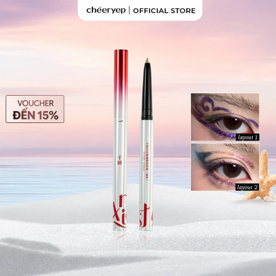 Cheeryep Bút Kẻ Mắt Gel Đa Sắc Trôi Lâu Không Lem Dễ Kẻ