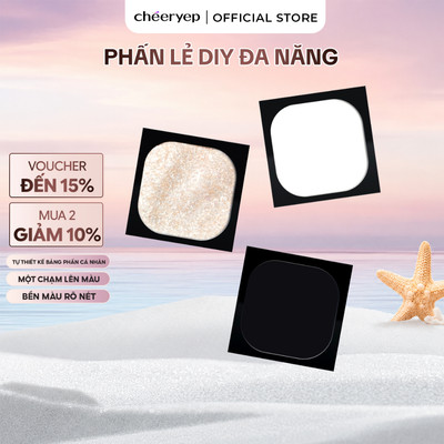 Phấn Mắt CHÉERYEP Đơn Sắc DIY Đa Năng Kẻ Mắt Và Highlight Phấn Mịn Bền Màu Lên Màu Chuẩn Sắc Nét