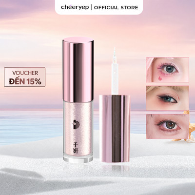 Cheeryep Phấn Mắt Dạng Nước Nhũ Mắt Long Lanh Bắt Sáng Tốt Dưới Mọi Nguồn Sáng Thu Hút Ánh Nhìn
