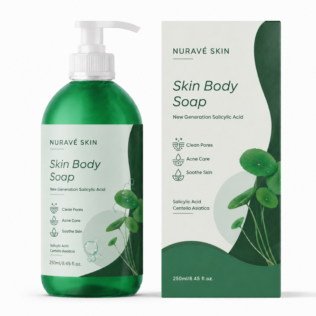 Sabun Exotic Acne 250ml - Sabun Mandi Kulit Sensitif, Mengatasi Jerawat & Panu, Melembabkan Kulit Ke