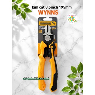 Kìm Cắt 8inch 190mm GOODMAN - Kìm cắt cho thợ điện, kìm cắt dây điện, kẽm, dây nhựa GOODMAN