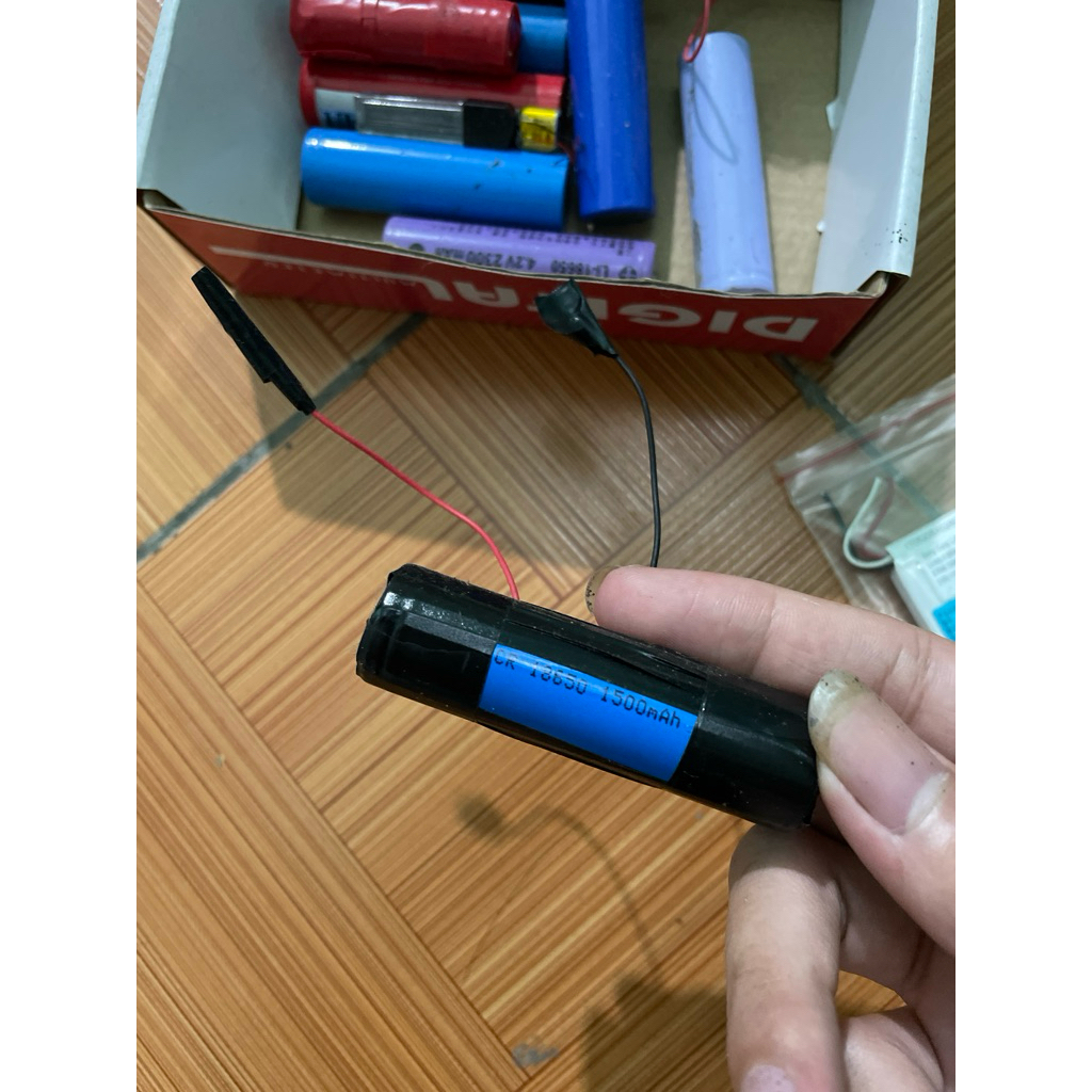 pin 18650 1500mah