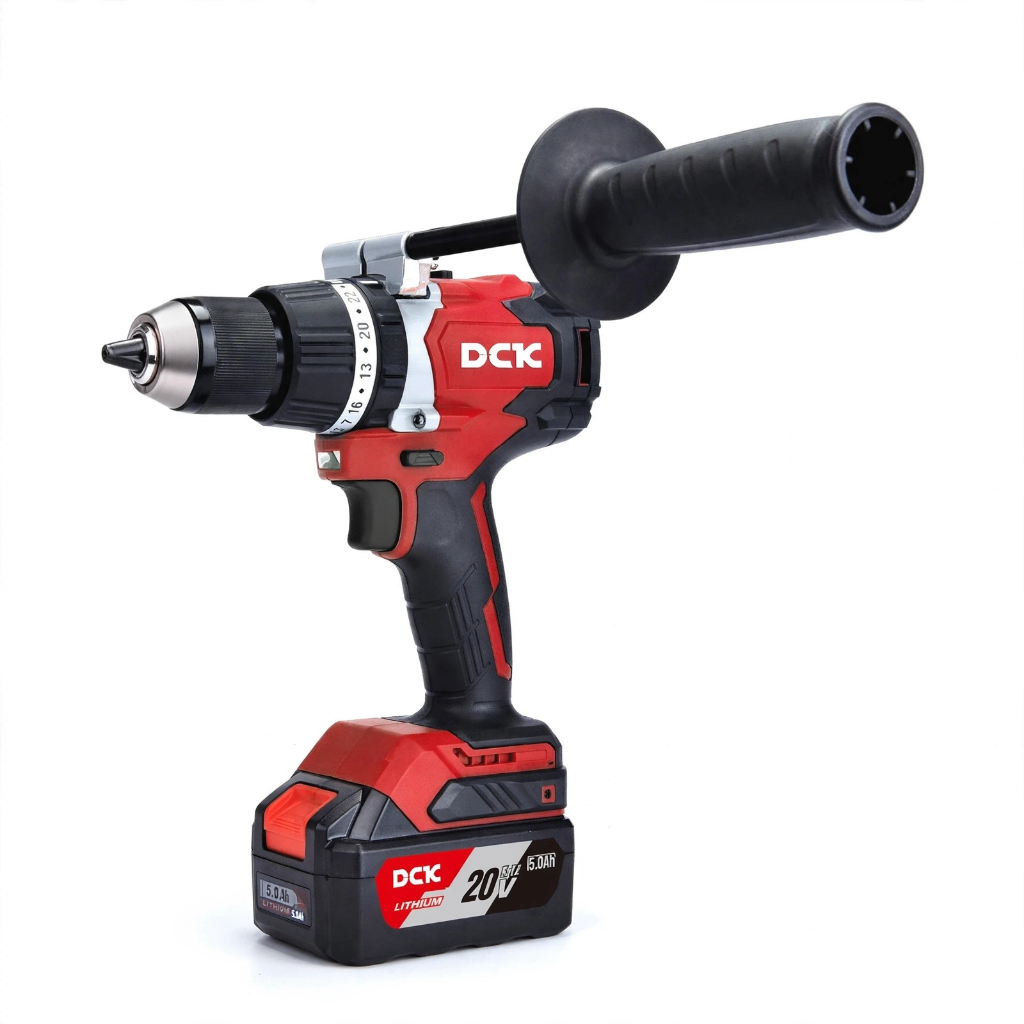 Máy khoan động lực dùng pin 20V 13mm 120Nm DCK - KDJZ03-13 (TYPE EM) chính hãng WELDCOM phân phối