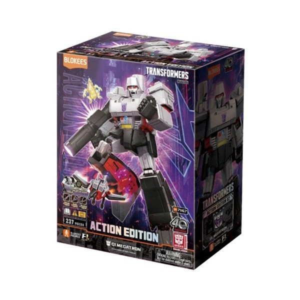 Mô Hình Lắp Ráp Blokees Transformers AE02 G1 Megatron 71167 20cm Luminous Eyes