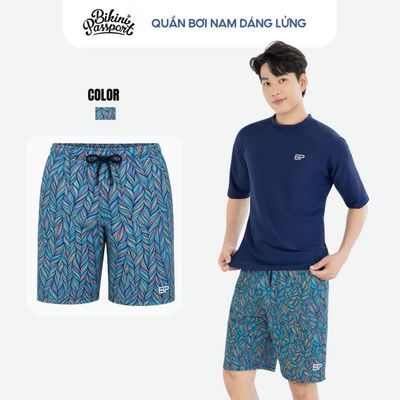 Quần bơi nam kiểu rộng co giãn thoải mái đi biển - Bikini Passport - BS679_X