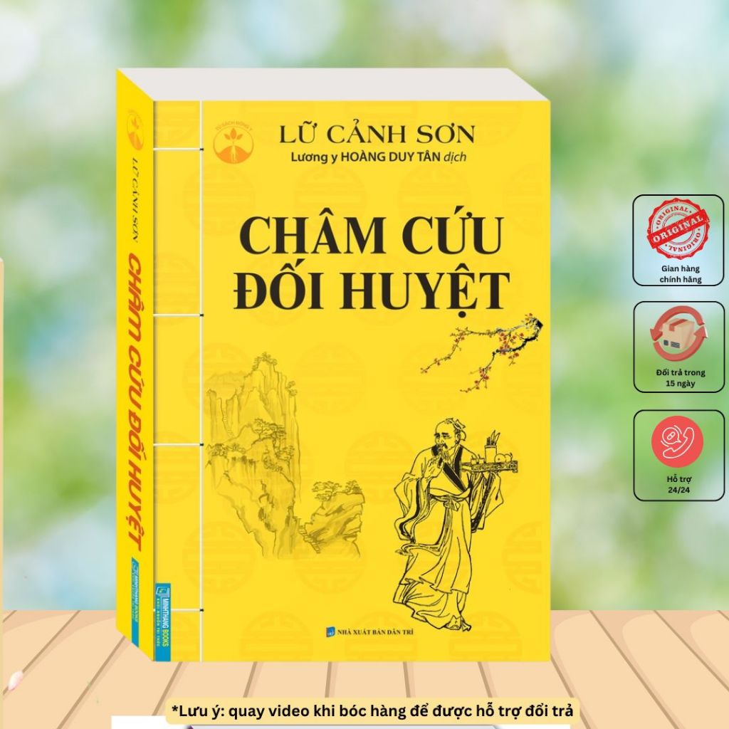 Sách - Châm Cứu Đối Huyệt - Lữ Cảnh Sơn (bìa mềm)