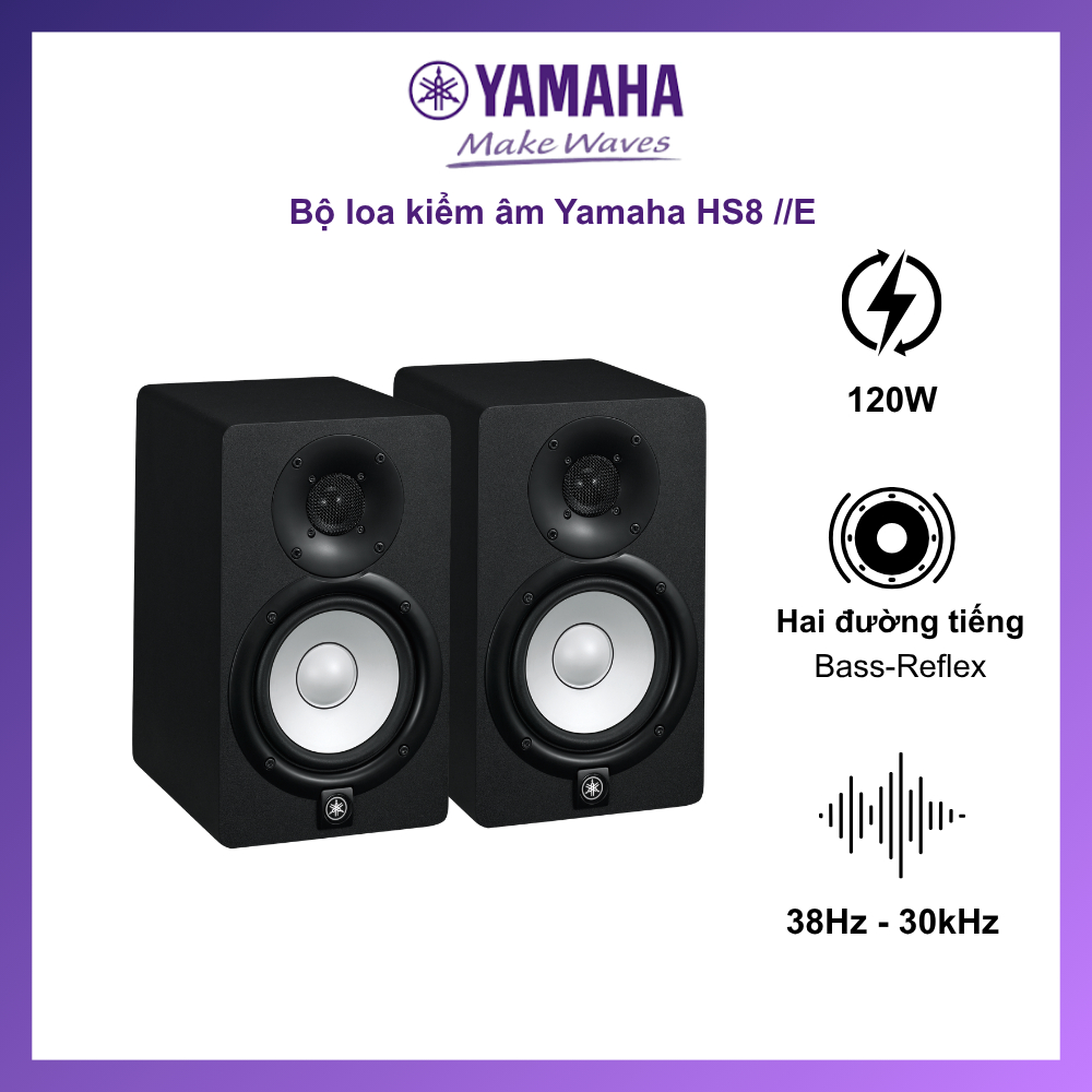 Cặp loa kiểm âm Yamaha HS8 //E