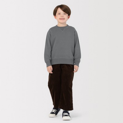 [26AW] MUJI Áo Nỉ French Terry-Trẻ Em