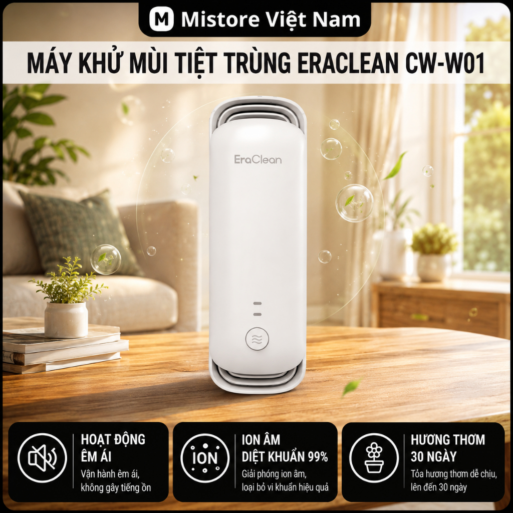 Máy tạo mùi thơm tự động EraClean CW-W01