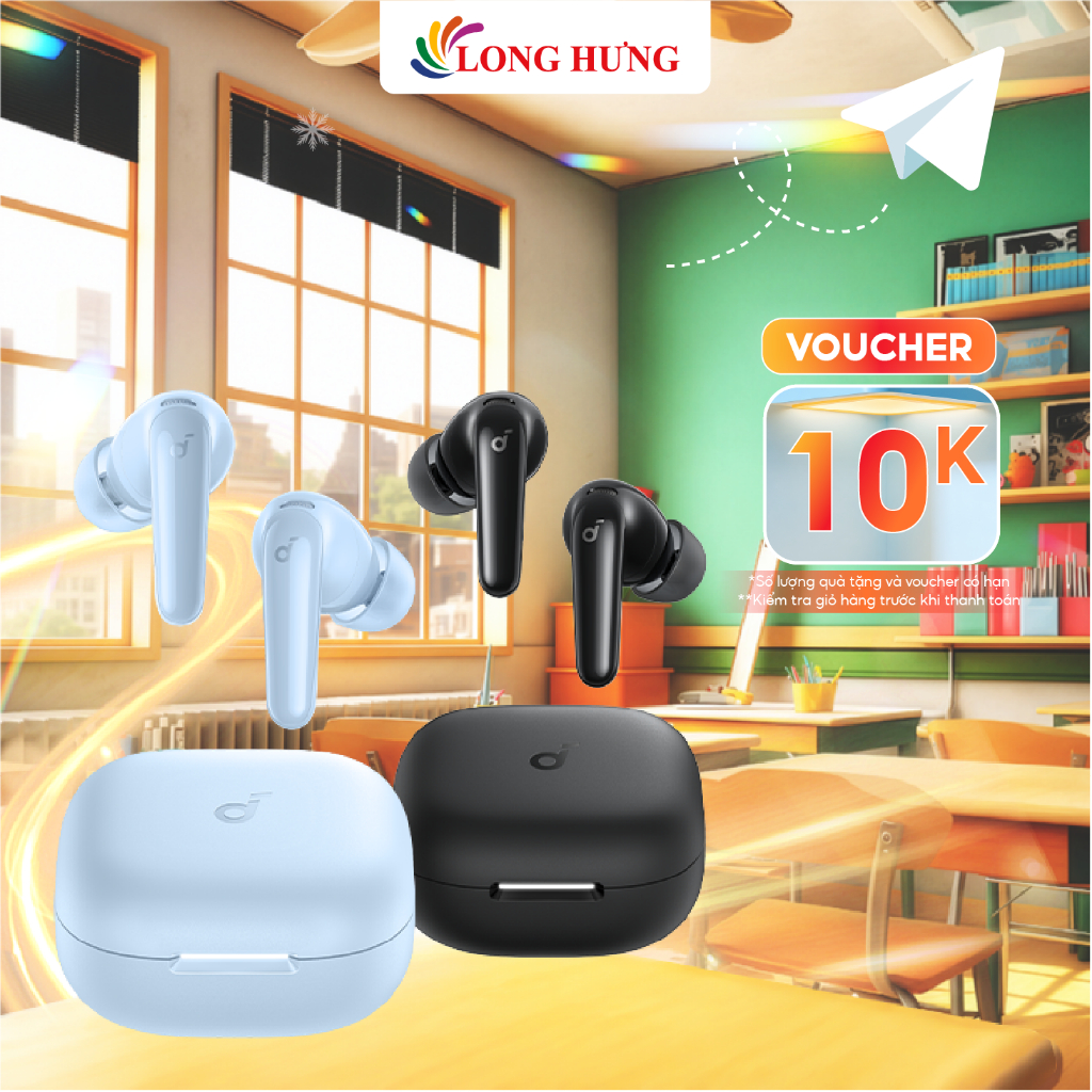 Tai nghe Bluetooth True Wireless Anker Soundcore R60i NC D1202 - Hàng chính hãng
