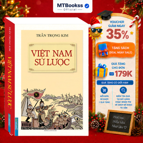 Sách - Việt Nam Sử Lược (bìa mềm)