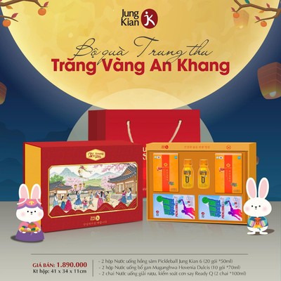 Trăng Vàng An Khang - Bộ Quà Trung Thu Cao Cấp