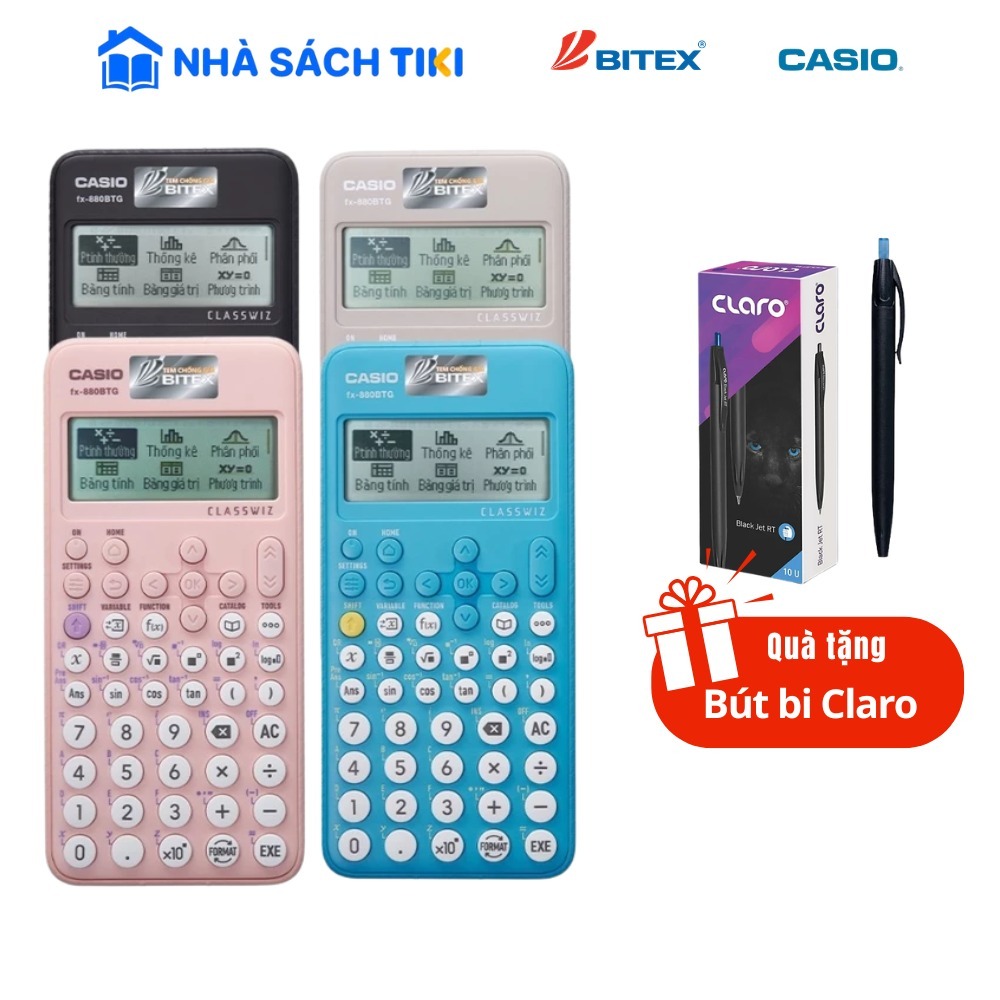 Máy Tính CASIO FX-880BTG - Bitex