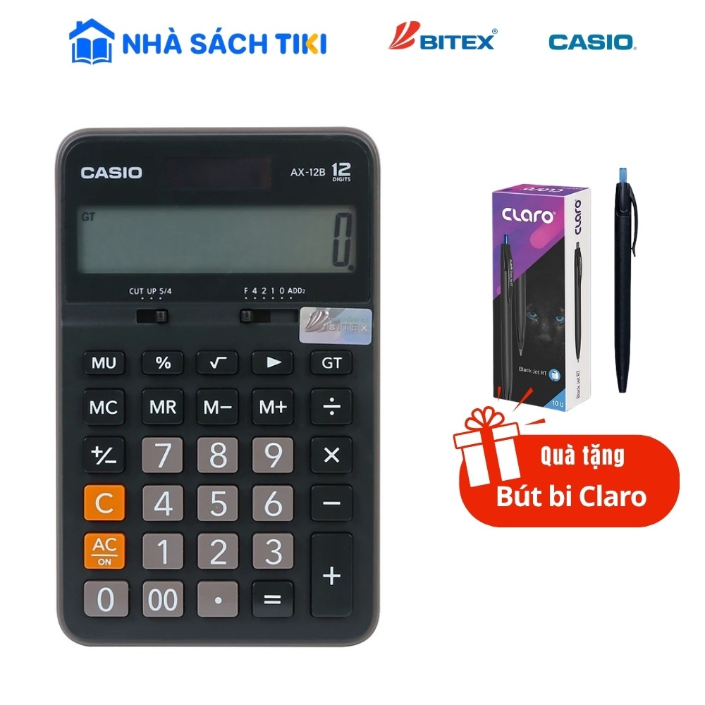 Máy Tính Casio AX-12B - Bitex