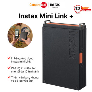 Máy In Ảnh Fujifilm instax mini Link+ (Plus) - Kết Nối Pinterest, Chế Độ Design Print CHÍNH HÃNG BH 12THÁNG