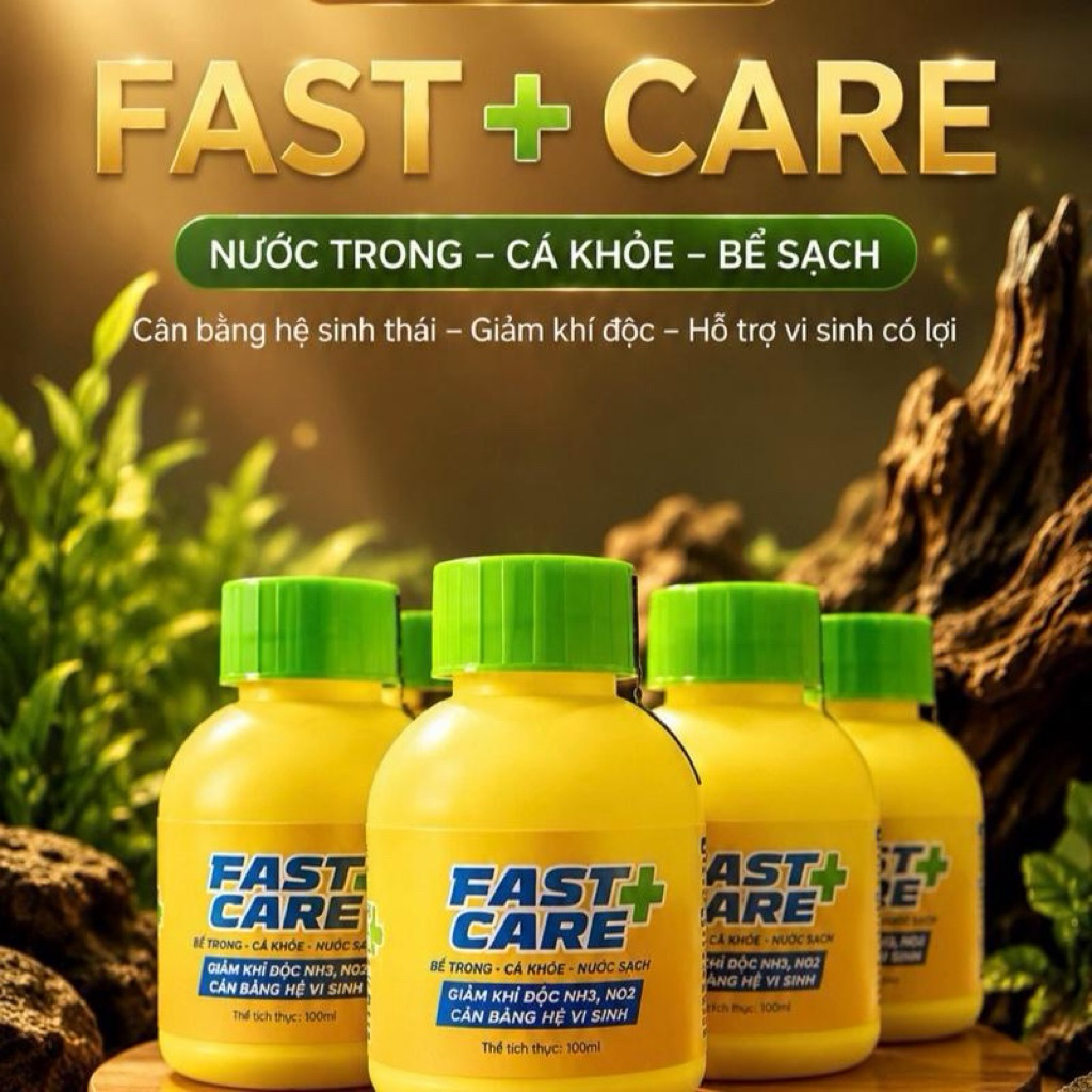 Khử Nước Mới FAST SAFE-Khử nước hồ cá nhanh chóng