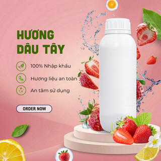 Hương dâu tây (không màu) 1Kg – Hương liệu thực phẩm Scentify | Làm bánh, pha chế, Malaysia