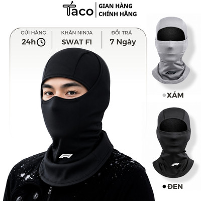 Khăn Trùm Đầu Swat F1 Nam Nữ Đa Năng Đi Phượt TACO Thoáng Mát Chống Tia UV Co Giãn 4 Chiều