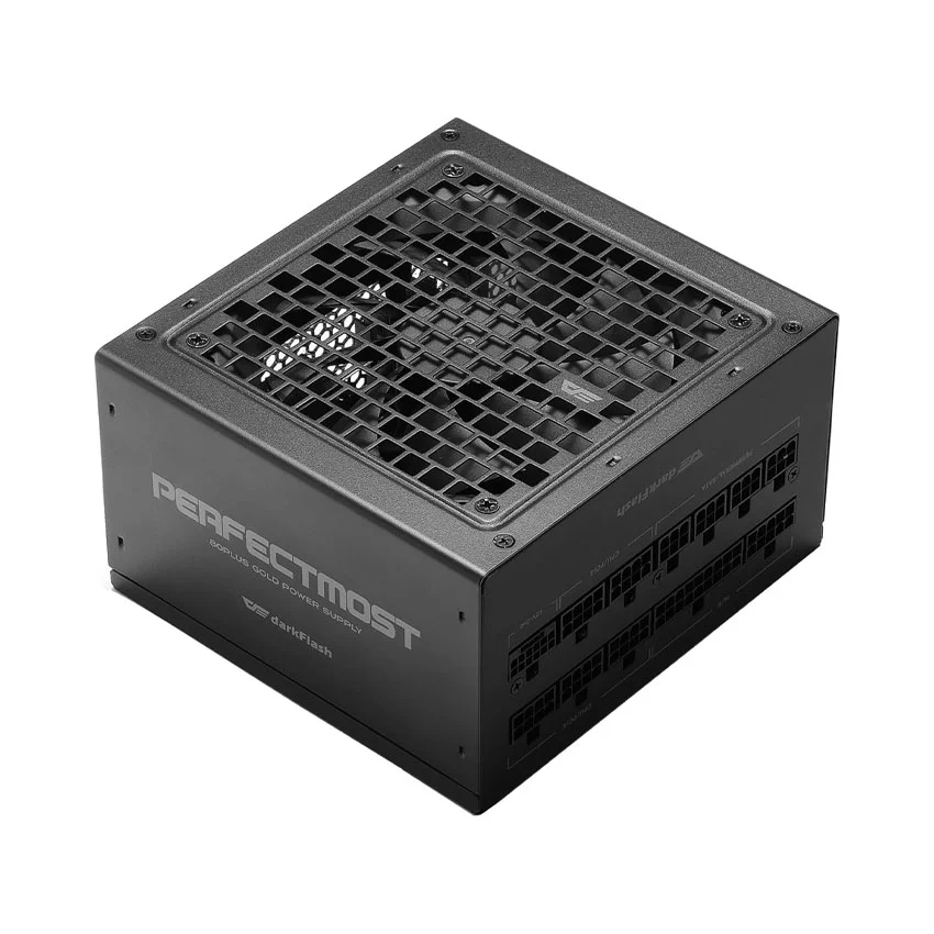 Nguồn Máy Tính DARKFLASH PMT750/850/1050 GOLD - 750W (80 Plus Gold/ATX3.1/PCI-e 5.1/Full Modular)