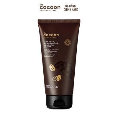 HÀNG TẶNG KHÔNG BÁN - Tẩy da chết mặt cà phê Đắk Lắk Cocoon cho làn da mềm mại & rạng rỡ 150ml