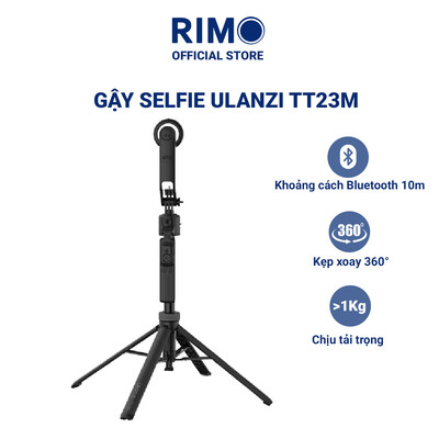 Chân Tripod Ulanzi TT23M Cao 163cm  Gấp Gọn Cho Máy Tính Mirrorless Nhôm Nhẹ Chuyên Nghiệp