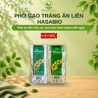 [MUA 2 GIẢM 5%] Bún, Phở ăn liền Gạo trắng - Gạo lứt HỮU CƠ HASABIO