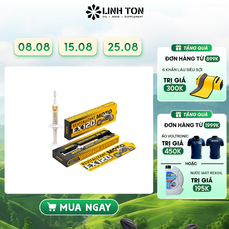Chất điều tiết phục hồi XADO EX120 REVITALIZANT for motor equipment