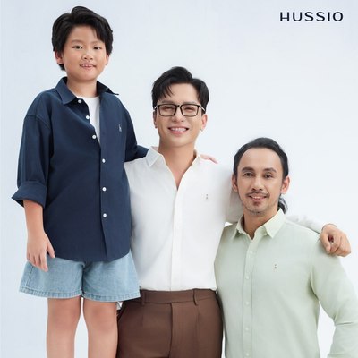 [UPDATE MÀU MỚI] Áo sơ mi tay dài nam SEASON "BA" logo thêu, vải Oxford cao cấp ít nhăn, sang trọng, thanh lịch - HUSSIO