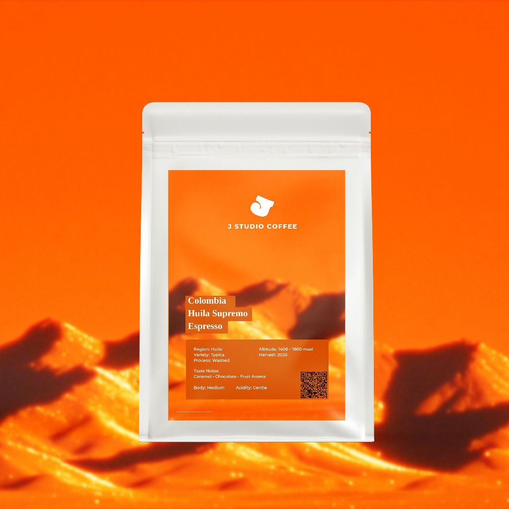 Cà Phê Hạt Arabica Colombia Huila Supremo | Espresso Coffee | J Studio Coffee