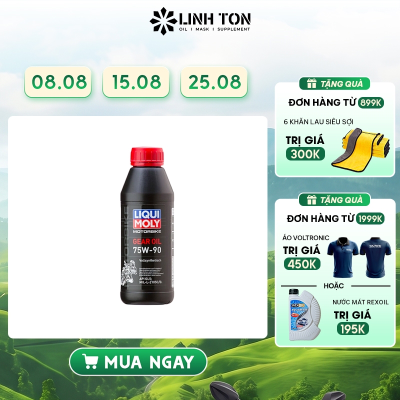 Nhớt Hộp Số Xe Tay Ga (Nhớt Lap) Liqui Moly Gear Oil 75W90