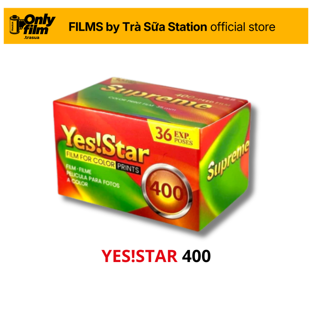 Film Máy Ảnh 35mm Yesstar 400 – Film cuộn 35mm, Date xa, Dễ Chụp Cho Người Mới