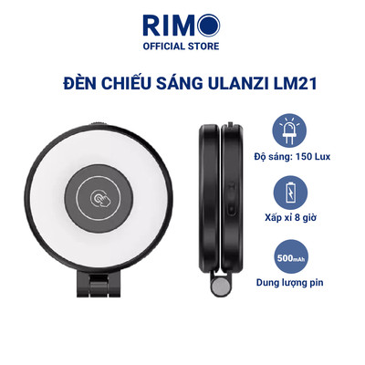Đèn Trợ sáng Magsafe Ulanzi LM21 LED Mini Quay Vlog Livestream Chụp Ảnh Selfie