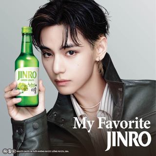[CHÍNH HÃNG][HỎA TỐC 24H] Soju Hàn Quốc JINRO VỊ DƯA LƯỚI - Combo 6 chai 360ML 13%