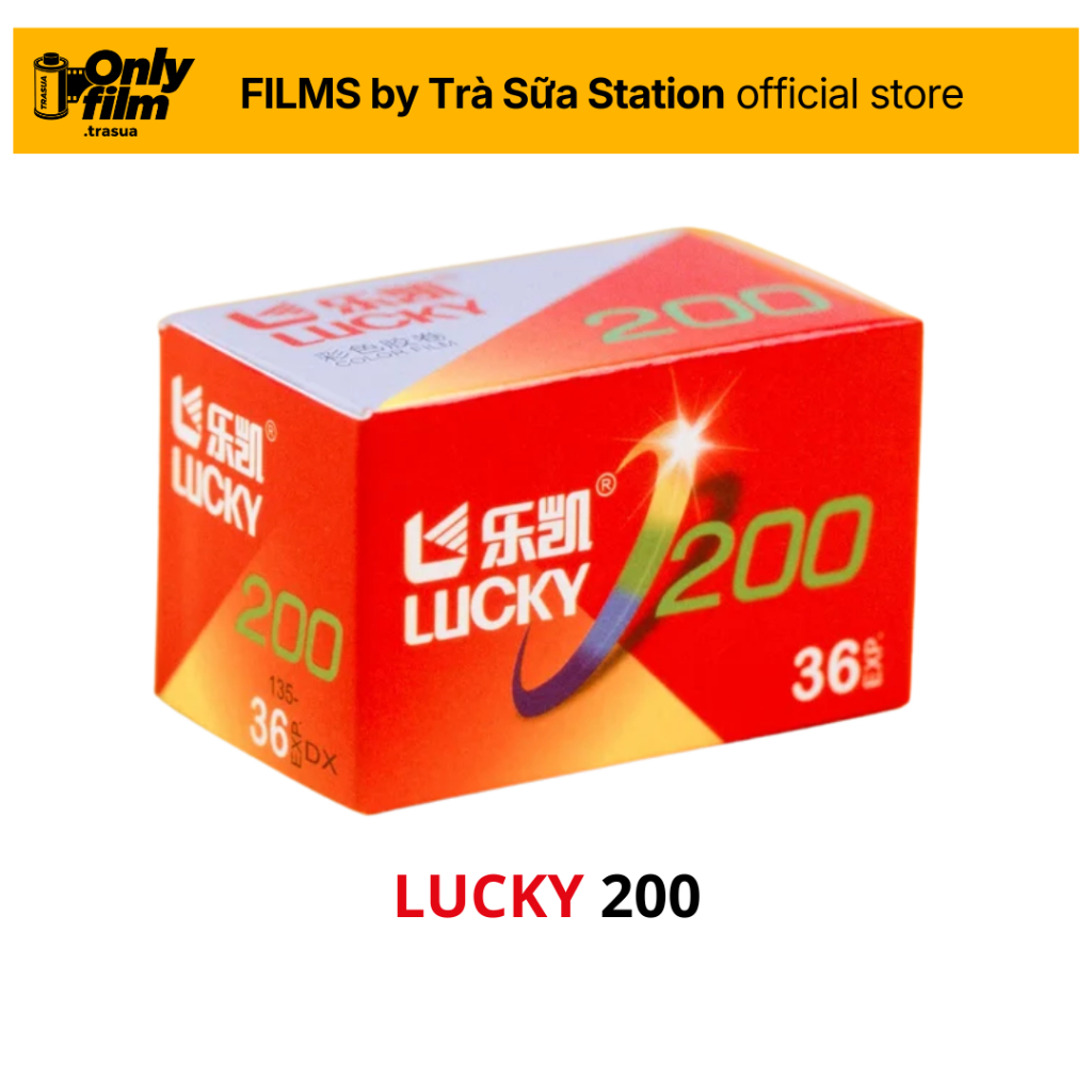 Film Máy Ảnh 35mm Lucky 200 – Film cuộn 35mm, Date xa, Dễ Chụp Cho Người Mới