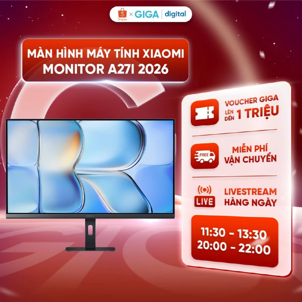 Màn hình máy tính Xiaomi Monitor A27i ELA5345EU /A27QI/ A24i ELA5444EU/ A27Ui - Độ phân giải Full HD