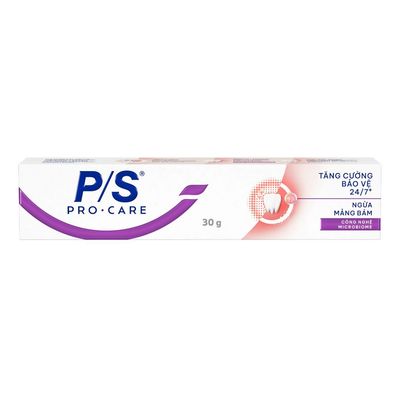 [PC Gift] Combo 2 mẫu thử kem đánh răng P/S Pro-care ngăn ngừa mảng bám 30g