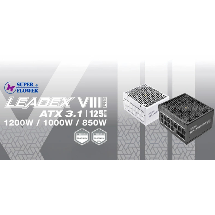 Nguồn máy tính SuperFlower LEADEX VIII Platinum Pro 1200W ATX3.1