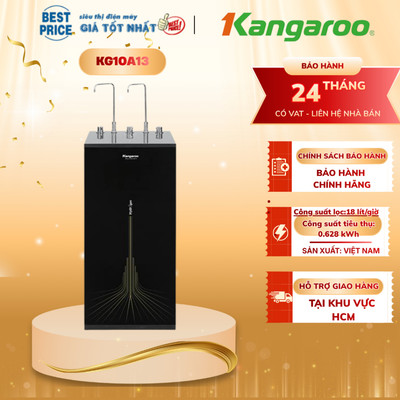 KG10A13 Máy Lọc Nước Kangaroo – RO Nóng Lạnh Hydrogen, 10 Lõi Lọc, Làm Lạnh Block, Tạo Nước Kiềm