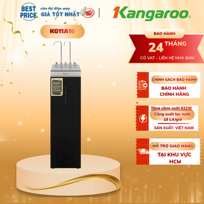KG11A16 Máy Lọc Nước Kangaroo – 11 Lõi Lọc, Công Nghệ Hydrogen, Nóng Lạnh, BH 24 Tháng KG11A16