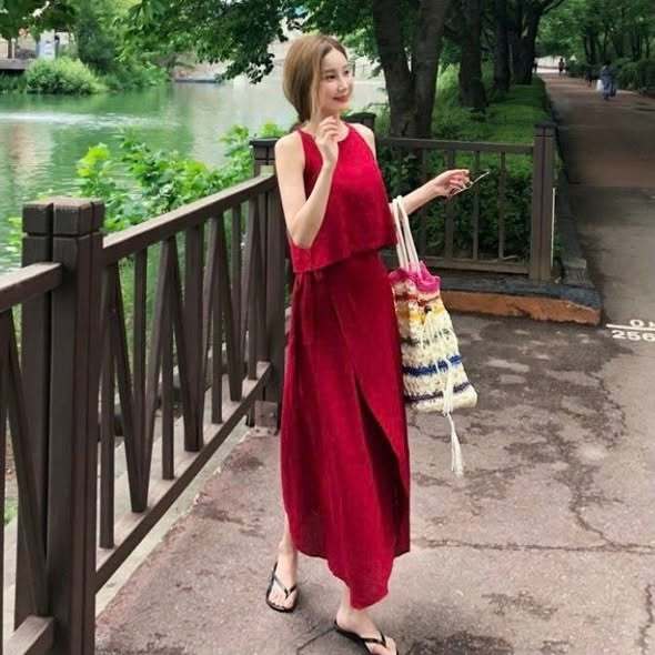 Set Bộ Nữ Cao Cấp Áo Yếm Chân Váy Midi Chất Tằm Lụa Mềm Mịn Tôn Dáng Thanh Lịch A1980